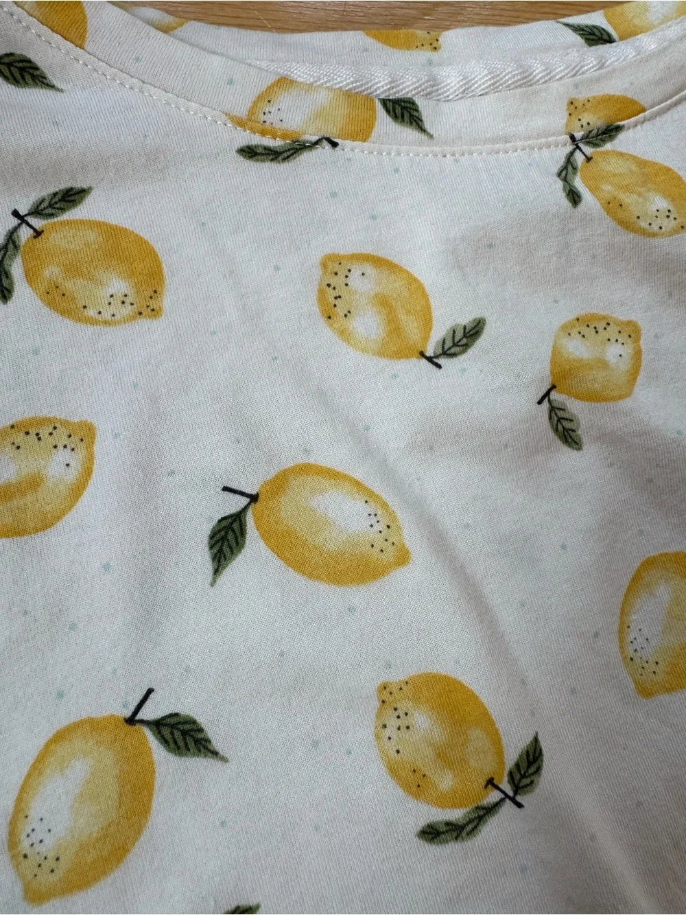 LC Lauren Conrad lemon print lounge/pajama set - M